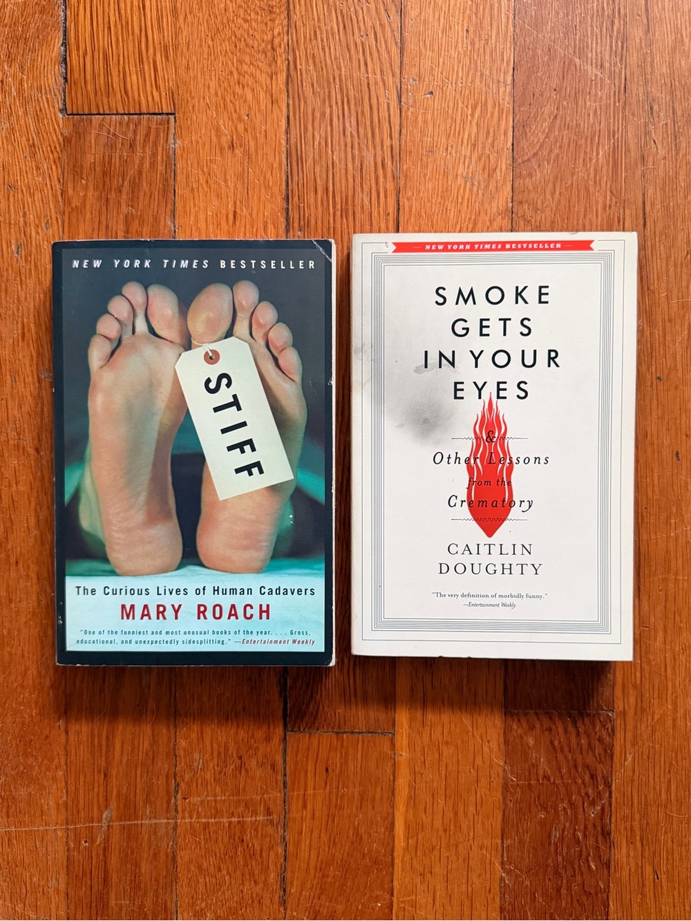 Book bundle - Stiff and Smoke Gets In Your Eyes